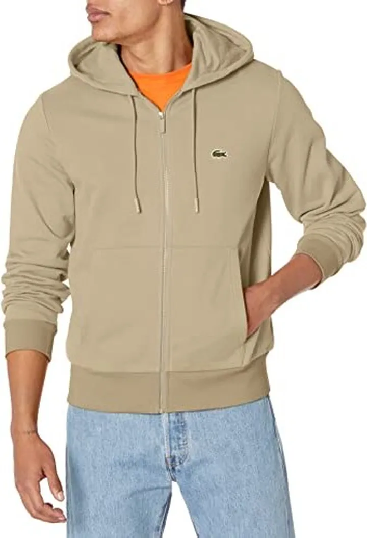 Lacoste Men's Long Sleeve Full Zip Sweater