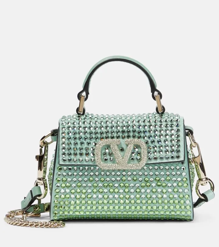 VSling Micro embellished tote bag