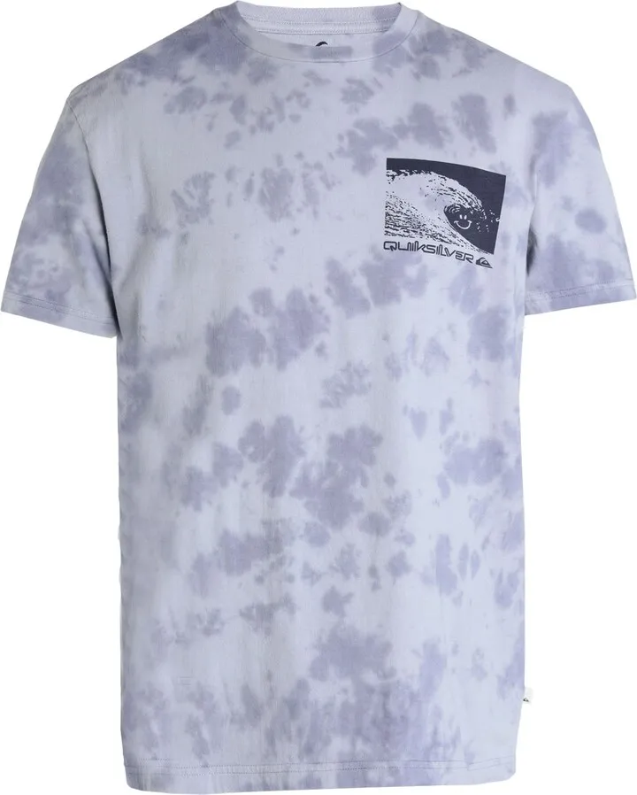 Qs T-shirt Smiley Wave Ss T-shirt Light Purple