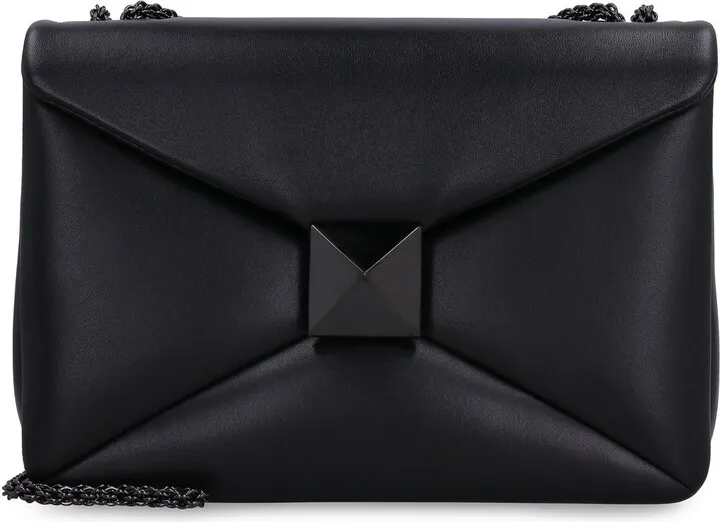 Valentino Garavani One Stud Chain-Link Crossbody Bag