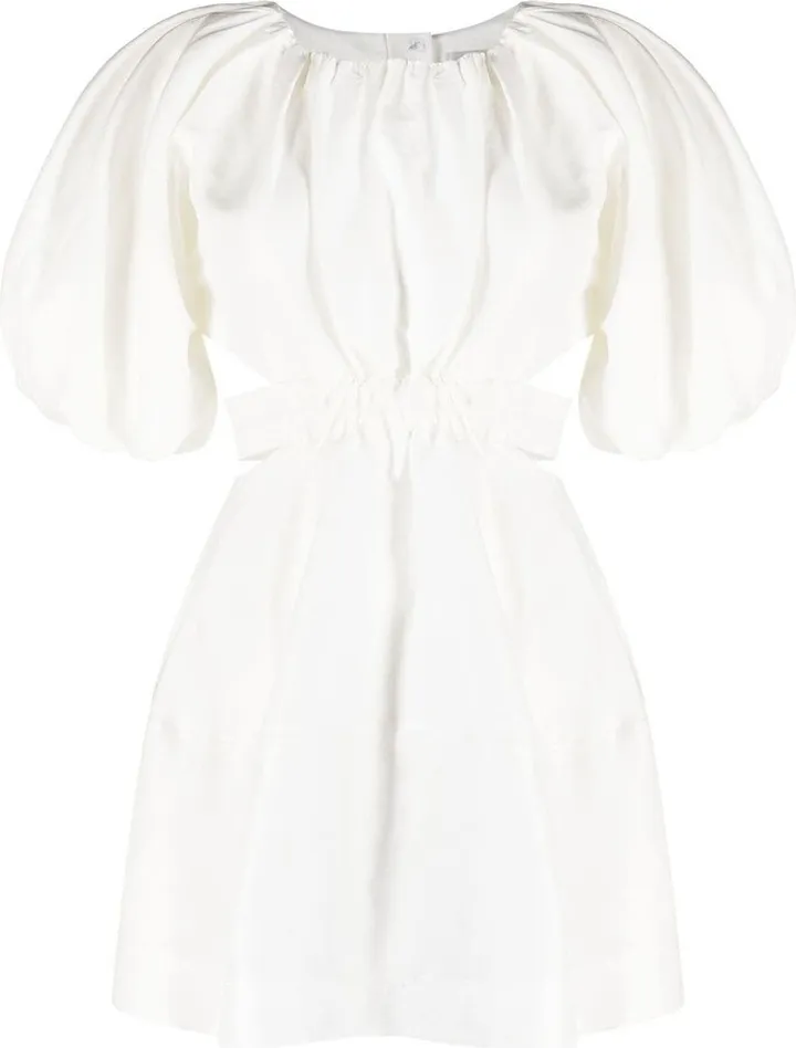 Mimosa cut-out minidress