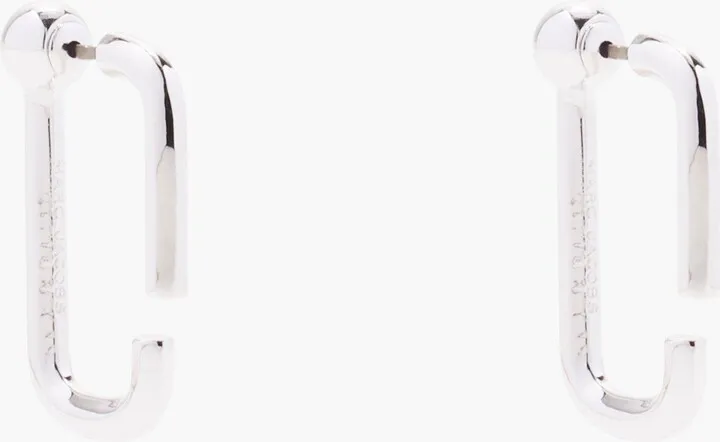 The J Marc Hoops - Silver
