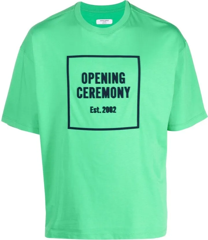 logo-print T-shirt