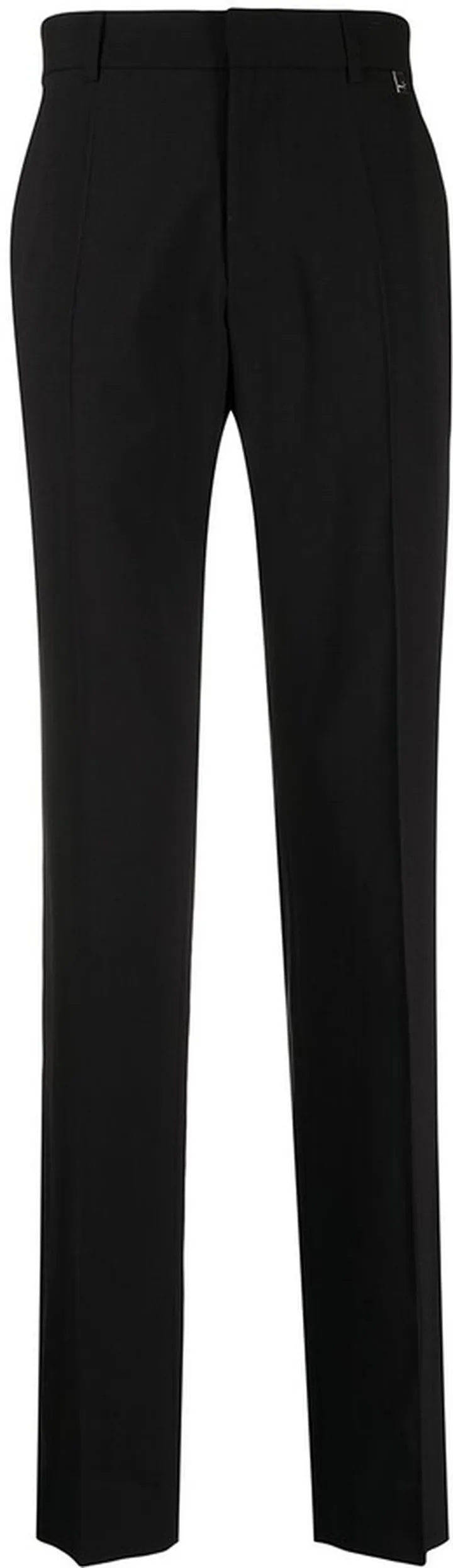 Tailored-Cut Straight-Leg Trousers