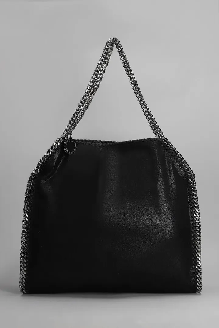 Falabella Tote In Black Faux Leather