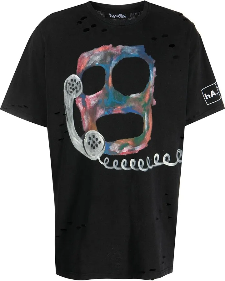 graphic-print T-shirt