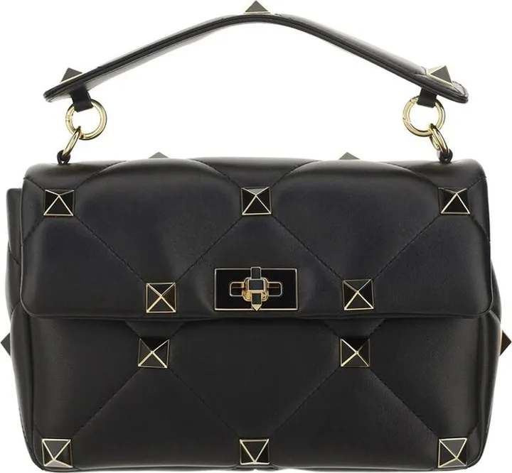 Valentino Garavani Roman Stud Quilted Shoulder Bag