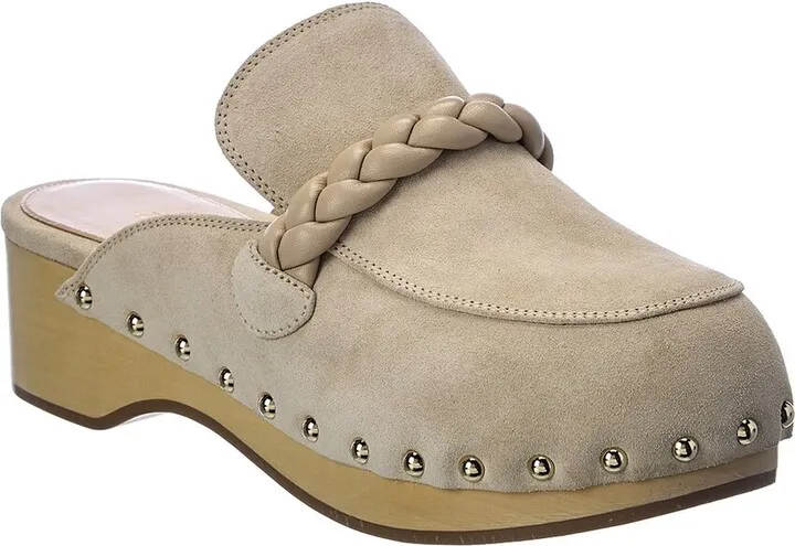 Gianvito Rossi Suede Clog
