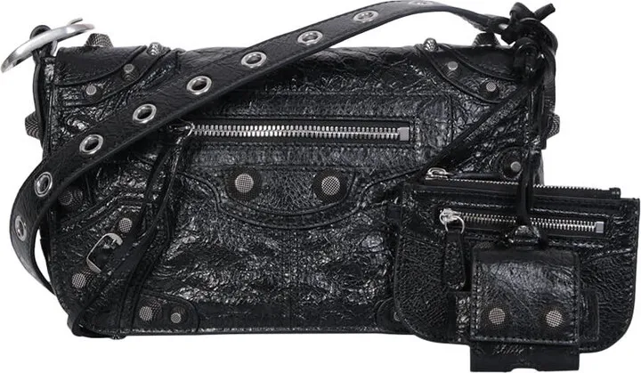 Le Cagole Men Xs Black Bag