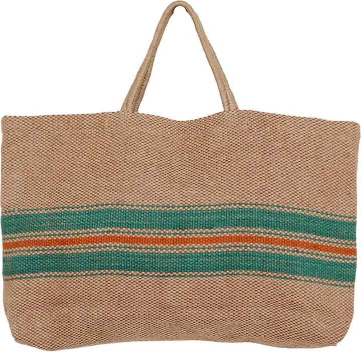 Baja Wide Market Shopper Jute Tote