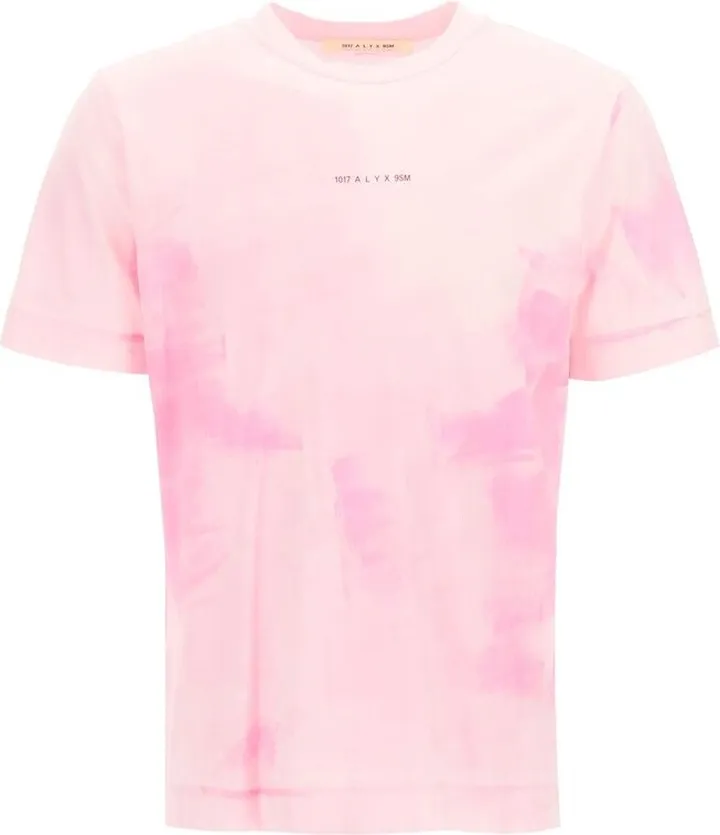 1017 ALYX 9SM Tie-Dyed Crewneck T-Shirt