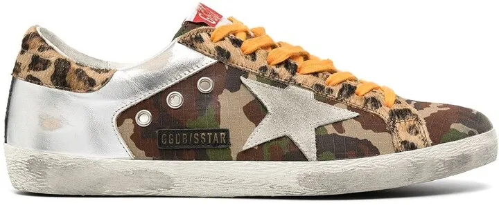 Super-Star panelled low-top sneakers