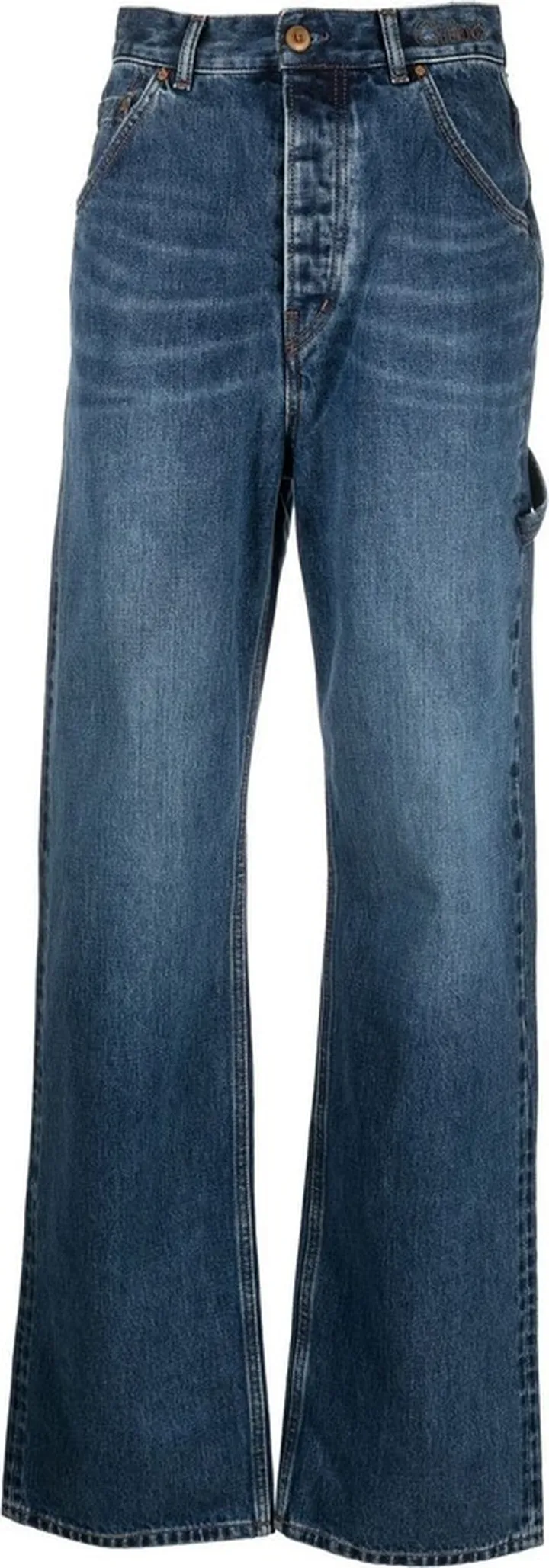 High-Rise Wide-Leg Jeans