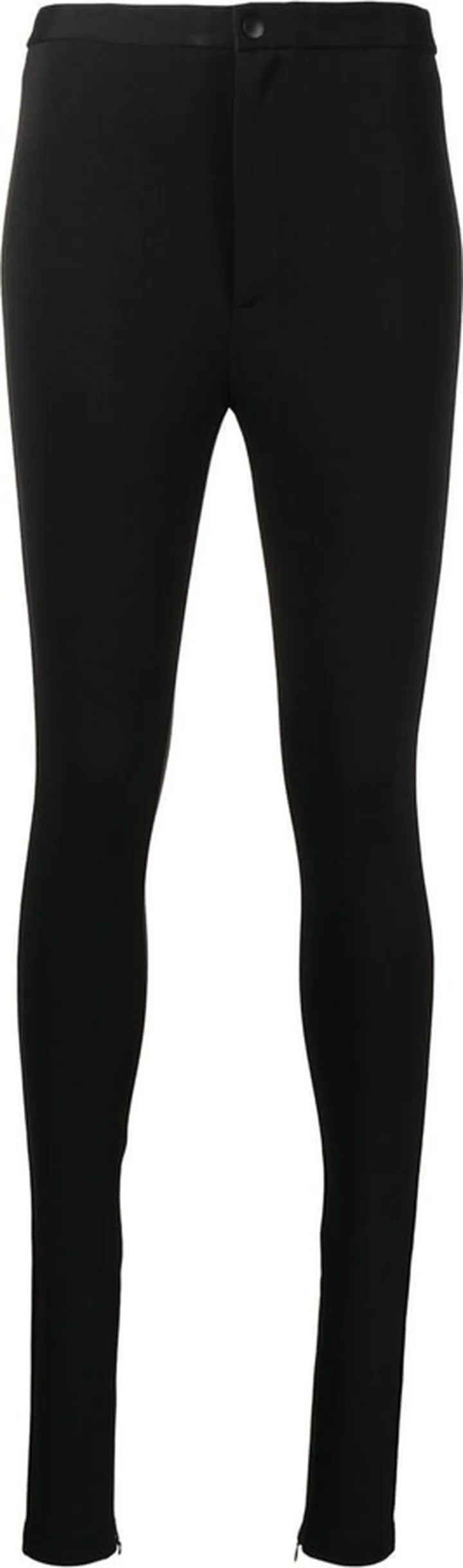 High-Waist Skinny Trousers