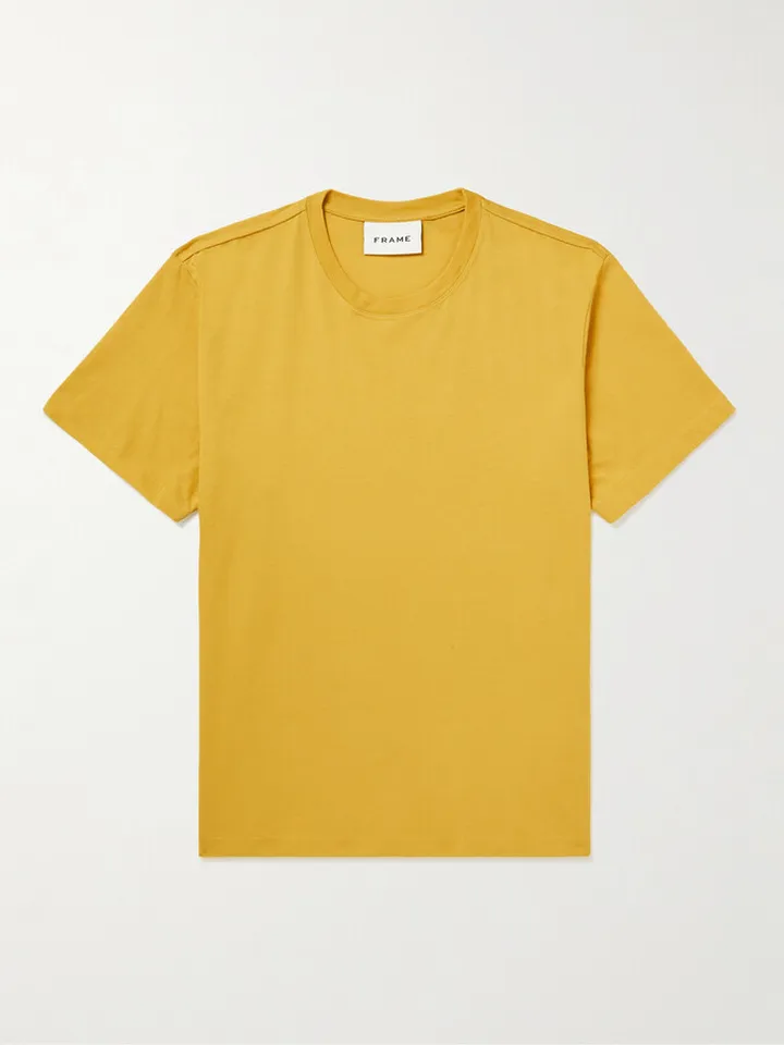 Logo-Embroidered Cotton-Jersey T-Shirt