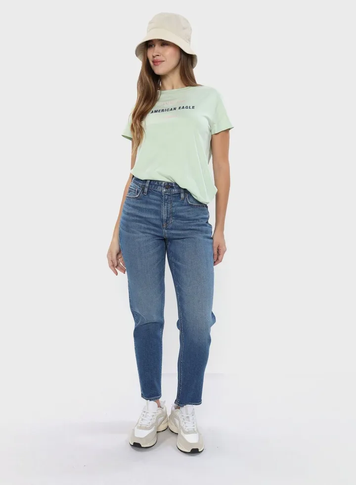 High Waist Mom Jeans