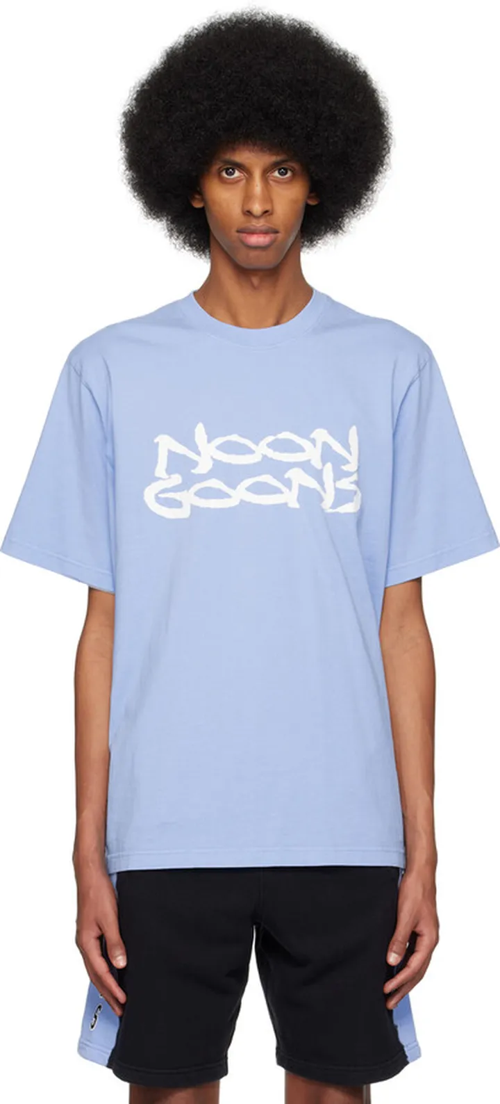 Noon Goons SSENSE Exclusive Blue Sketchbook T-Shirt