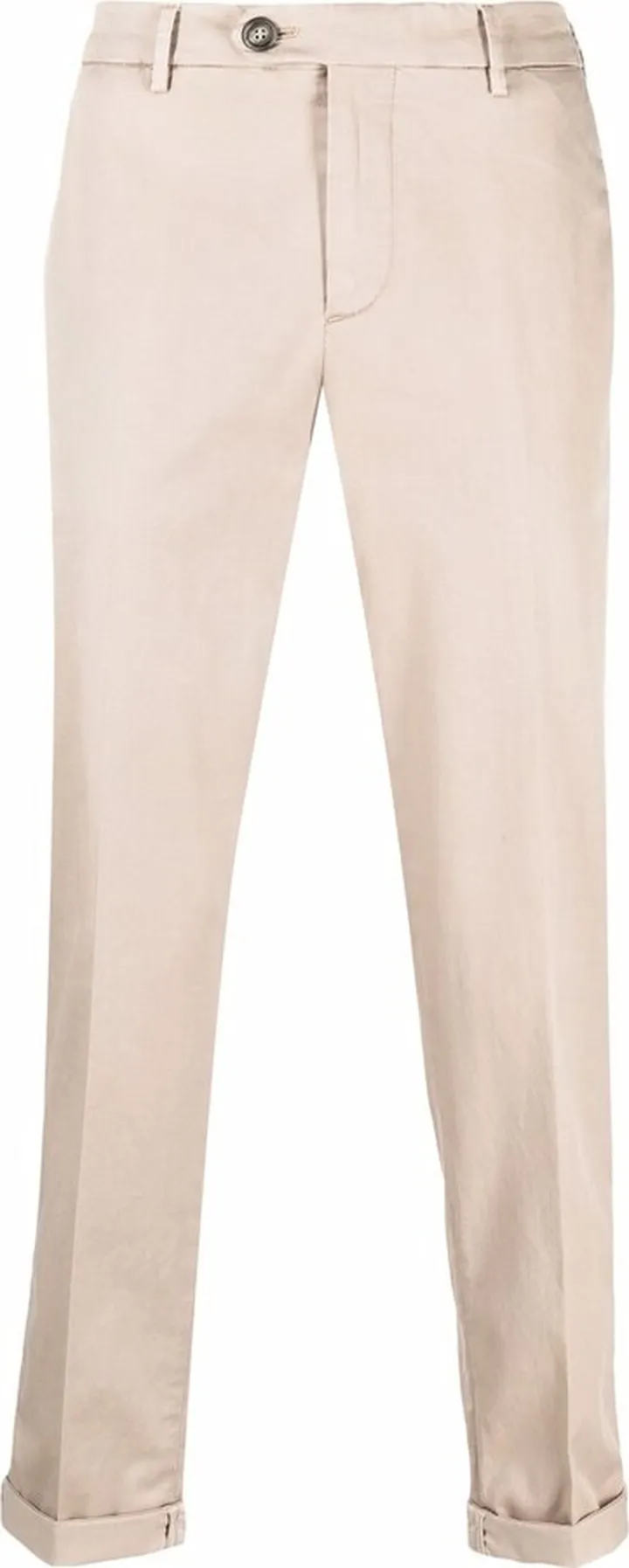 Dyed Straight-Leg Trousers