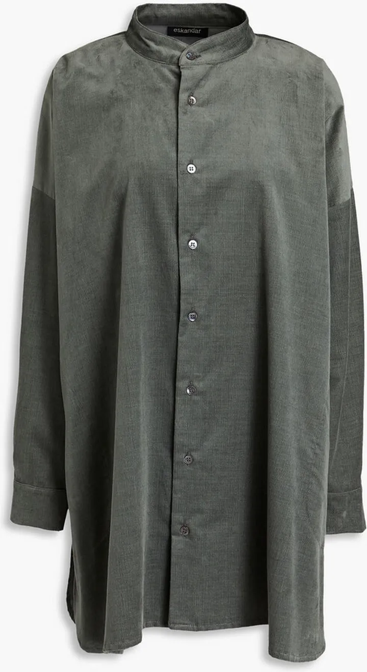 Cotton-corduroy shirt