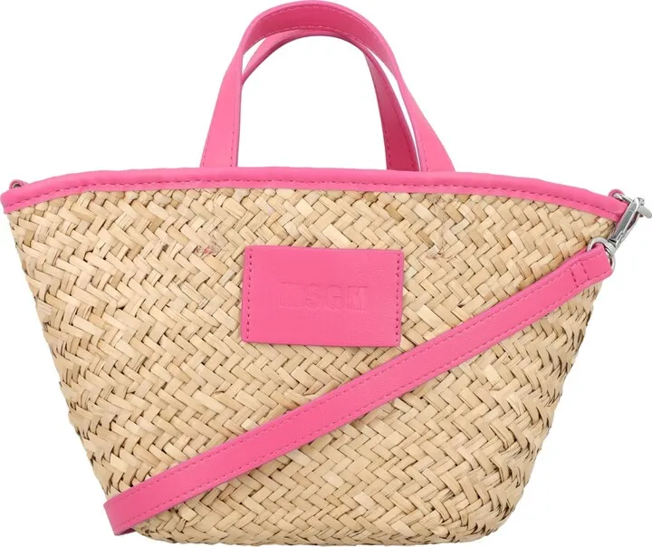 Mini Straw Tote Bag