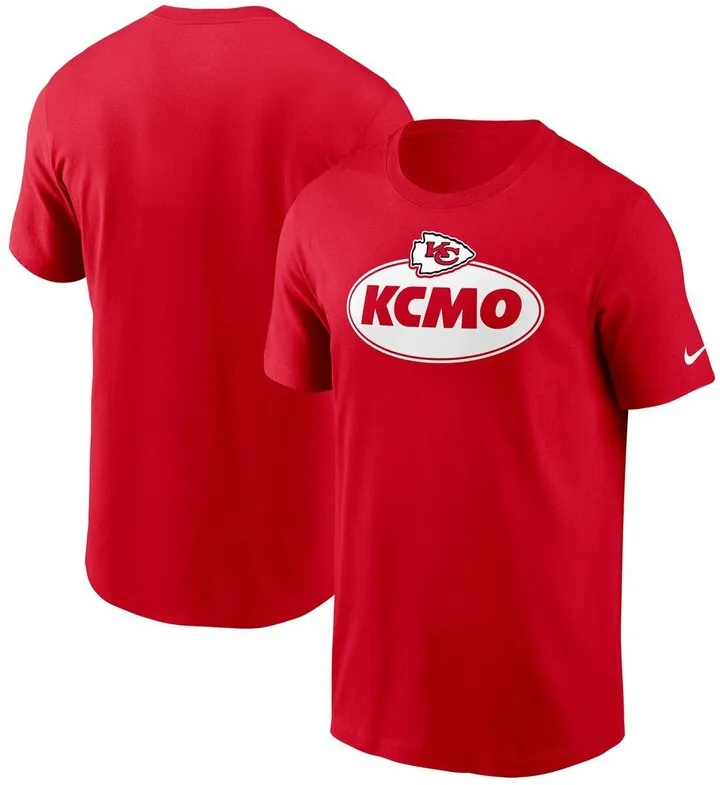 Men's Nike Red Kansas City Chiefs Hometown Collection Kcmo T-shirt