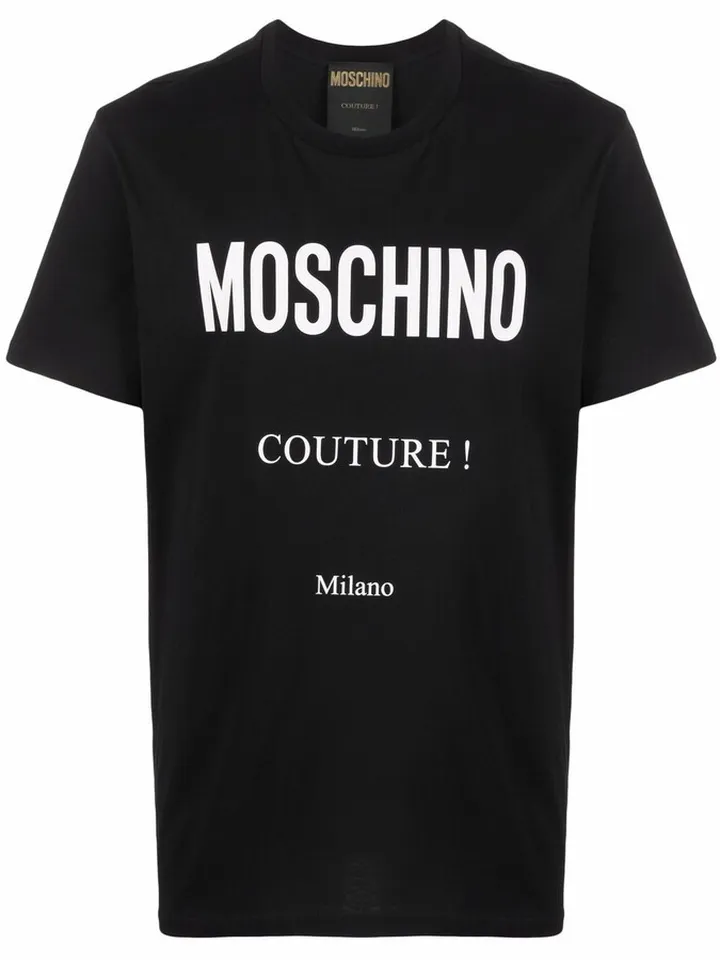 logo print T-shirt