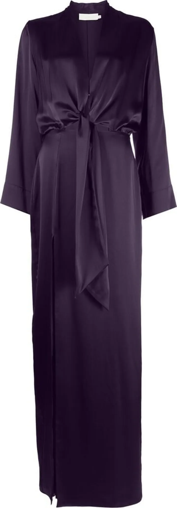 Tie Front Kimono Gown