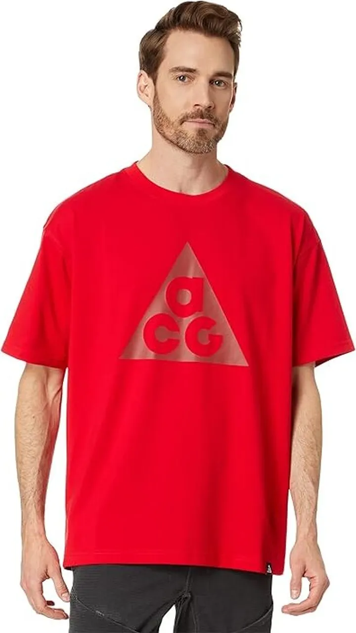 Nike ACG Tee (University Red) Men's Clothing