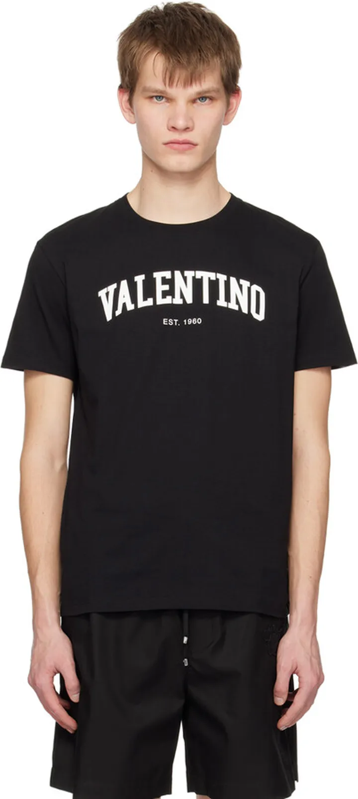 Valentino Black Print T-Shirt
