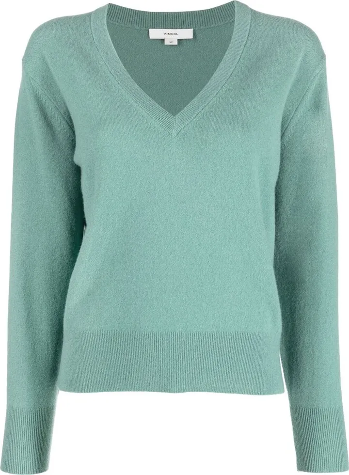 V-Neck Plain Jumper