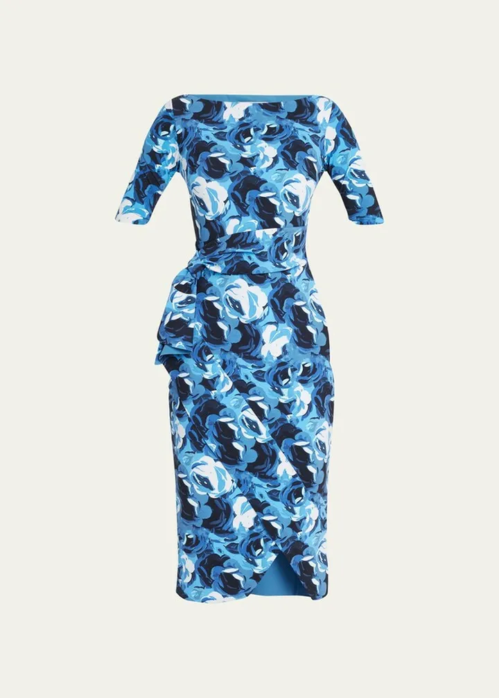 Mimmaly Floral-Print Sheath Dress