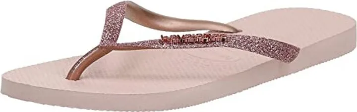 Havaianas Women's Slim Glitter Flip Flop Sandal