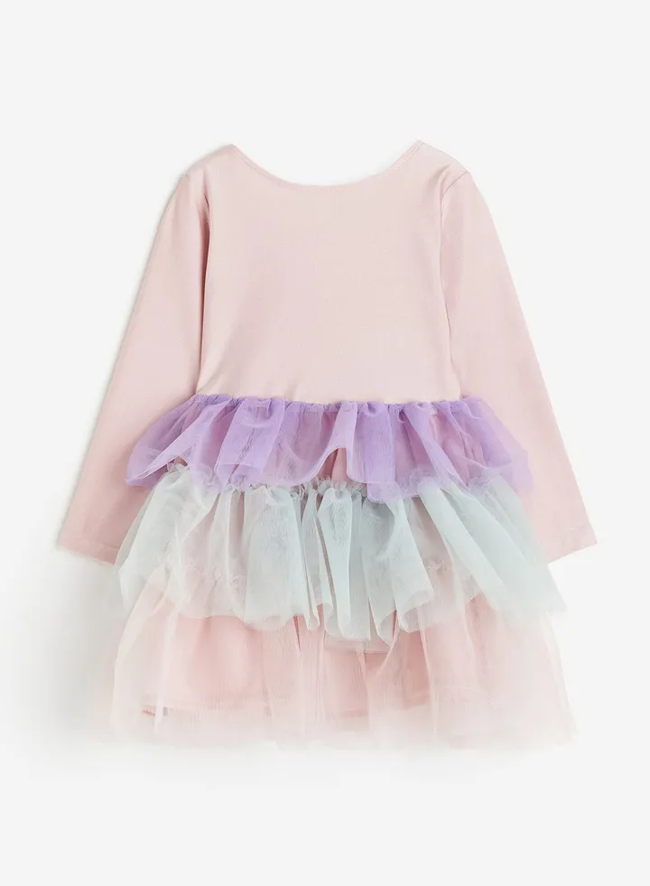 Kids Essential Tulle Midi Dress