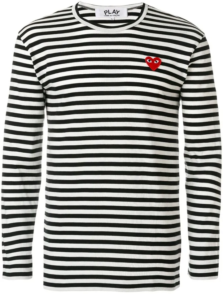 striped long-sleeve T-shirt
