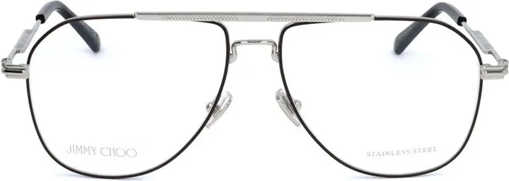 Jimmy Choo Eyewear Aviator Frame Glasses