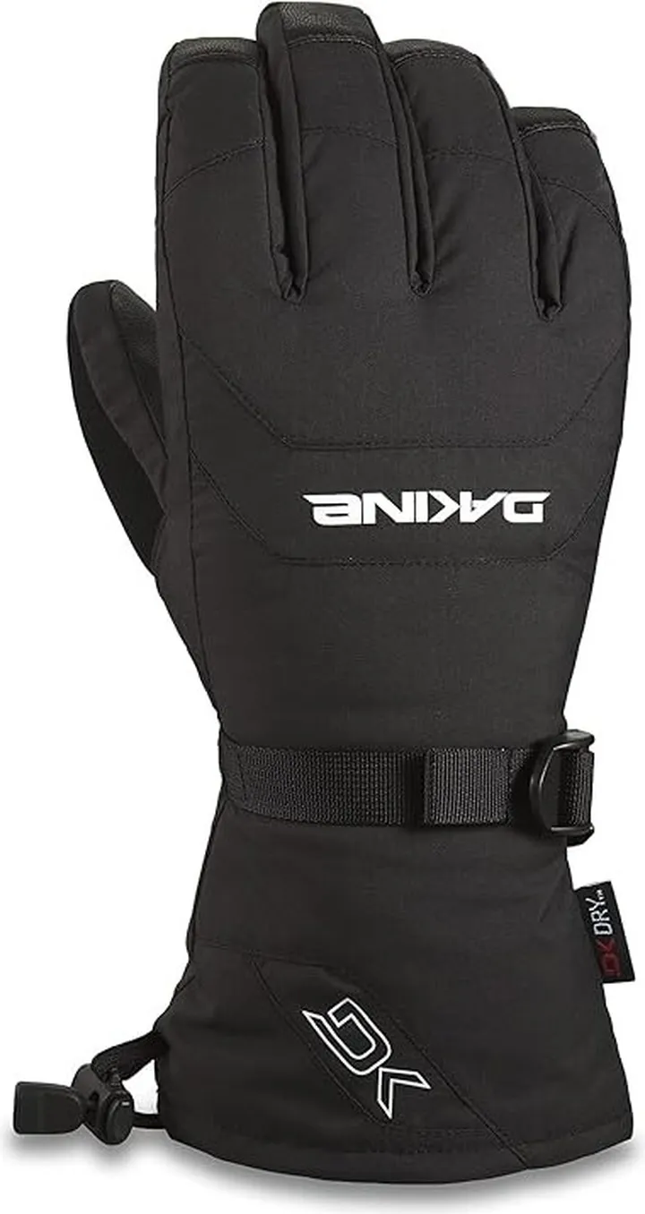 Dakine Leather Scout Gloves (Black 1) Extreme Cold Weather Gloves