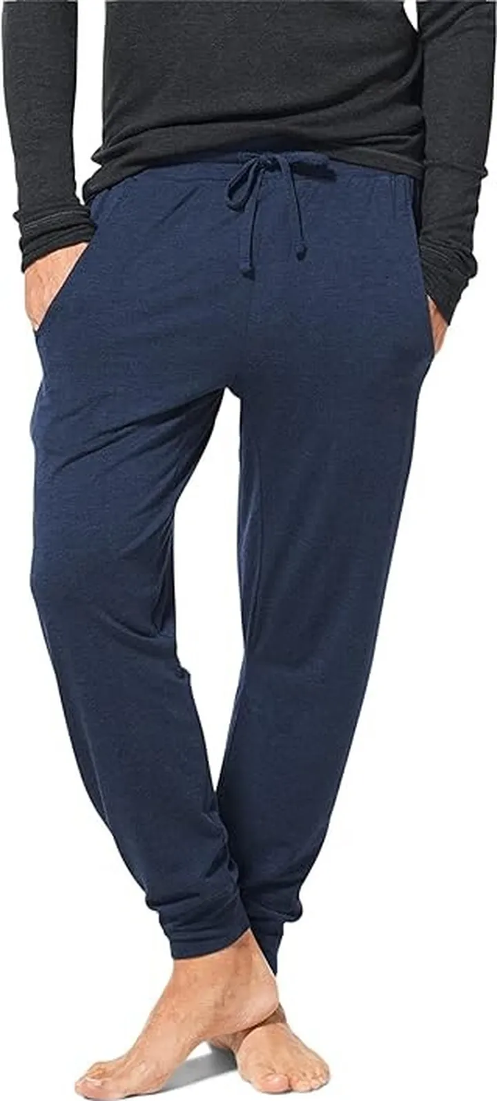 Tommy John Lounge Joggers (Dress Blues Heather) Men's Casual Pants