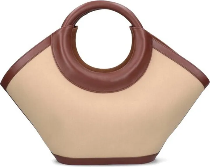 Hereu Cabasso Round-Handle Tote Bag