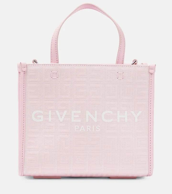 G Mini jacquard canvas tote bag
