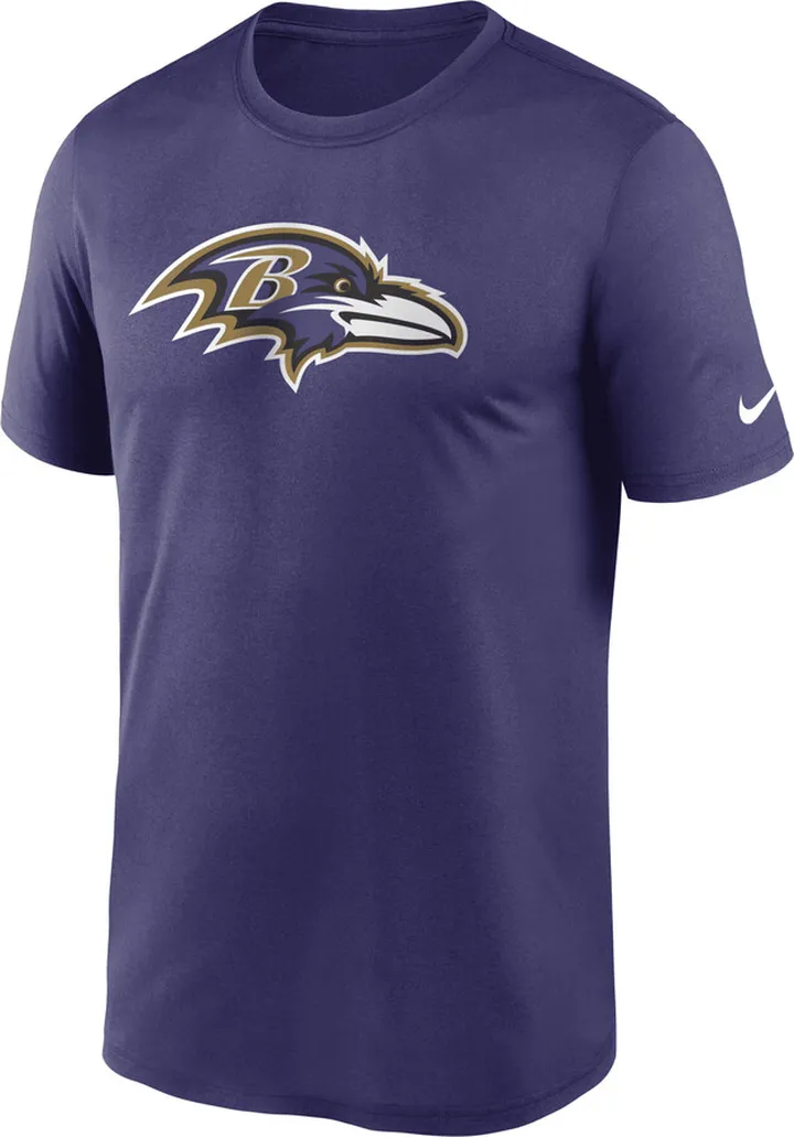 Nike Men's Dri-FIT Logo Legend (NFL Baltimore Ravens) T-Shirt in Purple