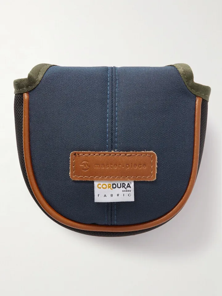 Leather-Trimmed CORDURA® and Mesh Golf Putter Cover