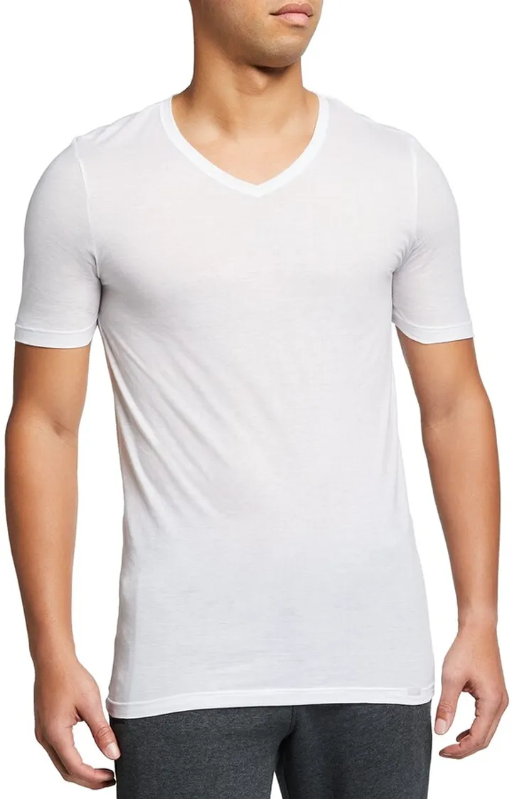 Men's Cotton V-Neck T-Shirt