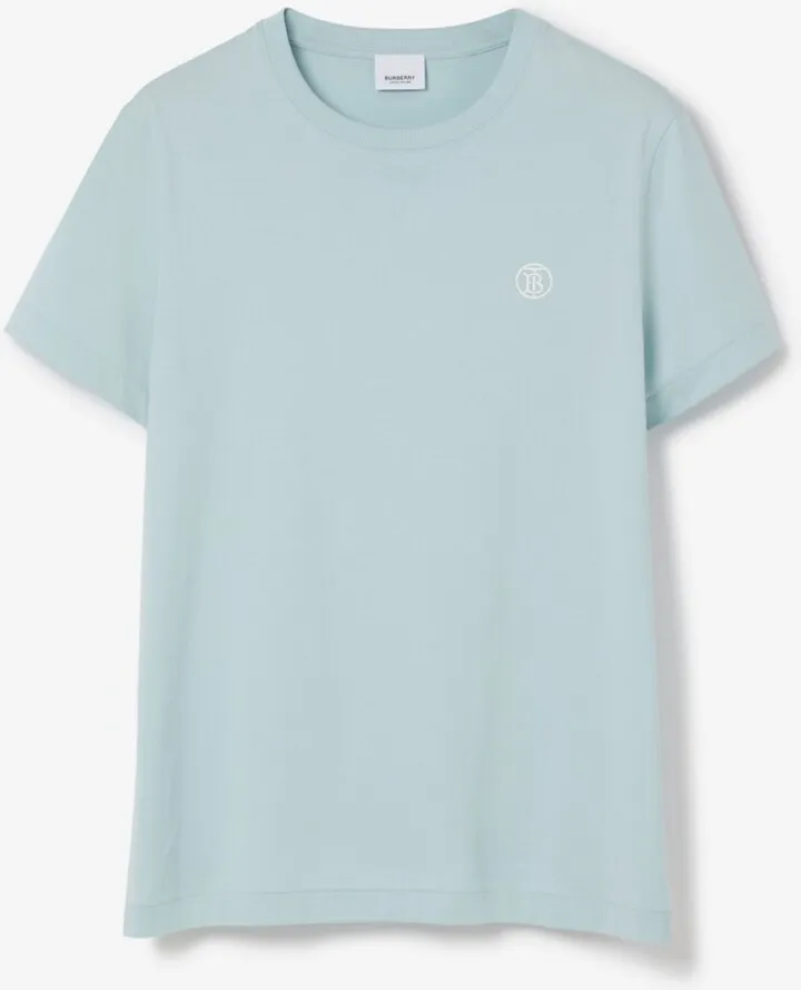 Burberry Monogram Motif Cotton T-shirt Size: L