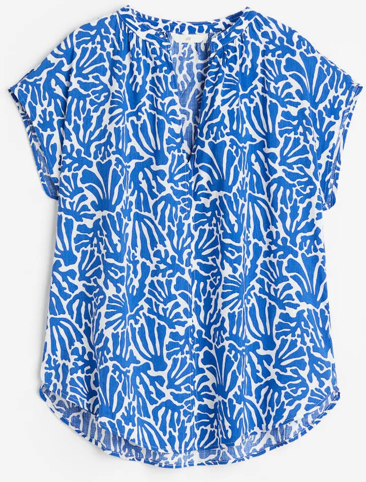 V-neck Blouse