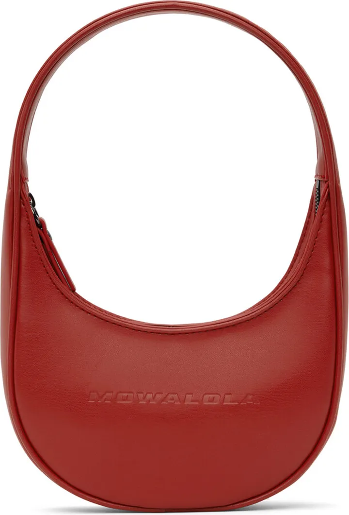 Mowalola Red Medium Bundle Bag