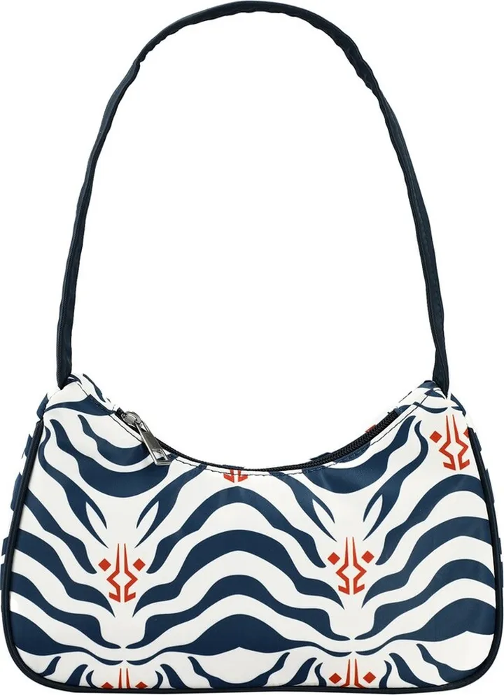 Ahsoka Print Nylon Blue Women's Handbag