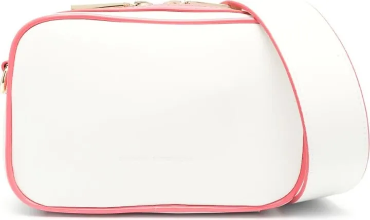 Debossed-Logo Crossbody Bag