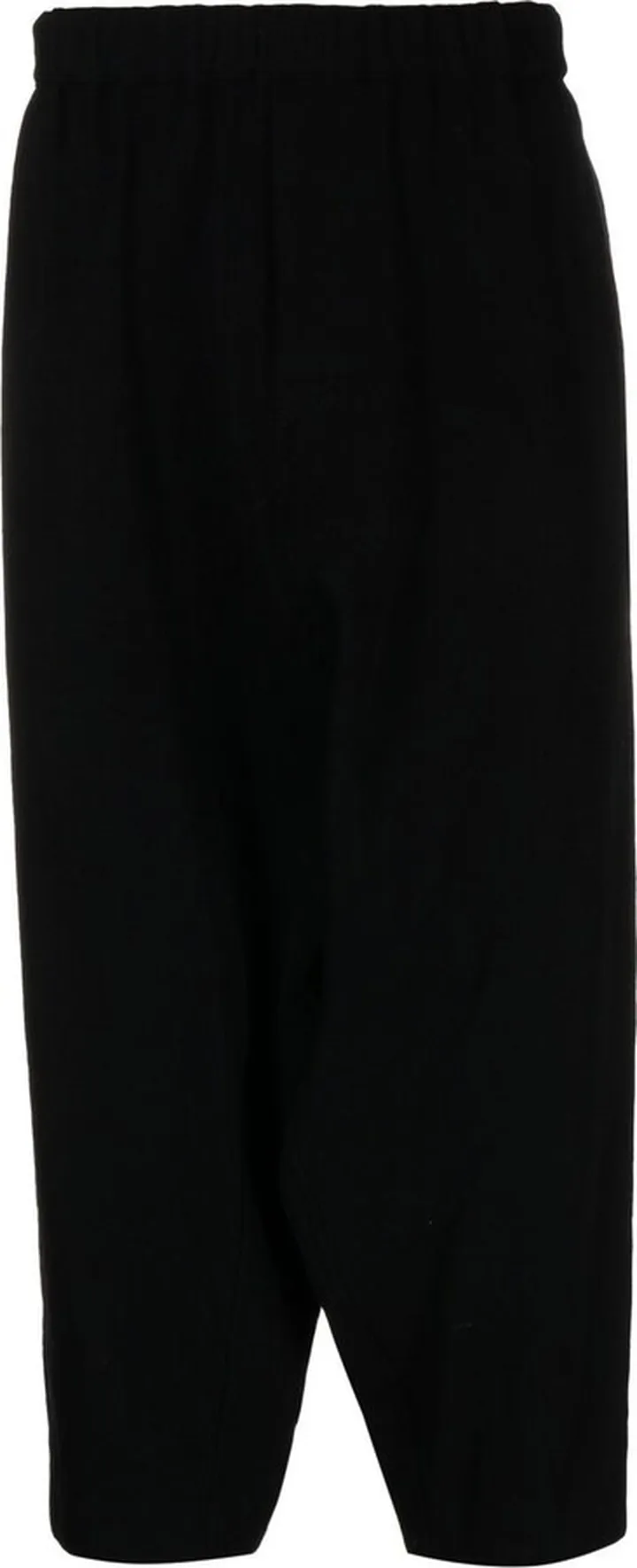 Cropped Wool Trousers