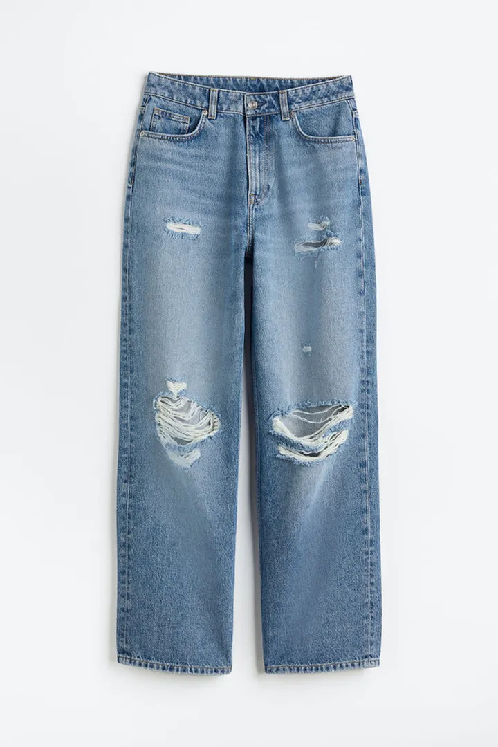 90s Baggy High Jeans