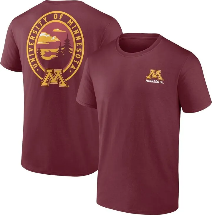 Men's Fanatics Branded Maroon Minnesota Golden Gophers Staycation T-shirt